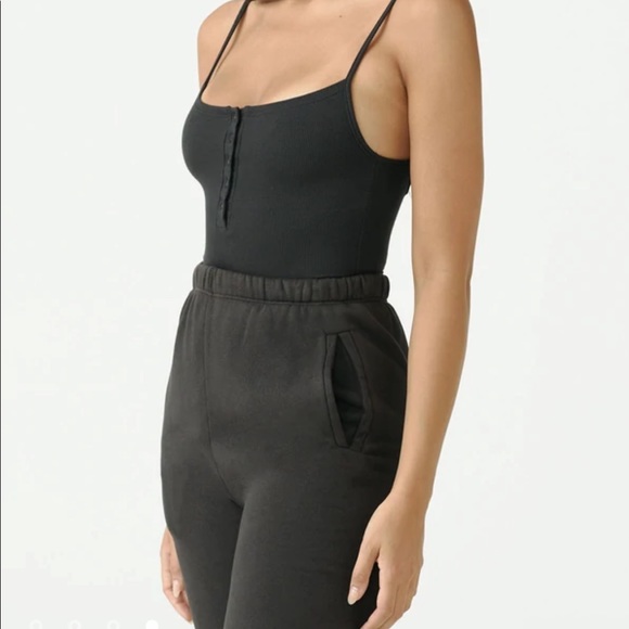 Joah Brown Henley tank in WHITE*** - Picture 4 of 5